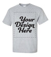 Custom T-Shirt Design Your Own Print Text or Image Personalized Adult Shirts for Men & Women Unisex Cotten Tee