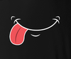 Silly Face Tongue Sticking Out Funny Novelty - Reusable Adult Face Mask