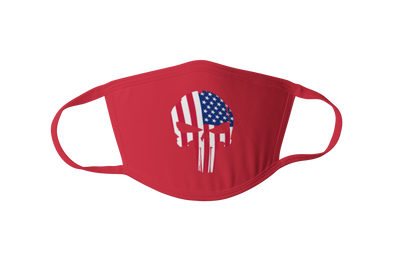 The Punisher American Flag Face Mask