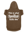 What Spoiled Looks Like Cute Graphic For Animal Lovers - Dog or Cat Pet Hoodie