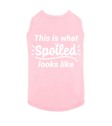 What Spoiled Looks Like Cute Graphic For Animal Lovers - Dog or Cat Pet Shirt