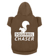 Squirrel Chaser Fun Play Hunting Uniform Humor Graphic - Dog Pet Hoodie