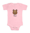 Cute Little Bear Cub Face Woodland Forest Animal Graphic - Baby Onesie