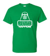 Darth Vader Sith Happens Pun Novelty Saying - Adult Humor T-Shirt