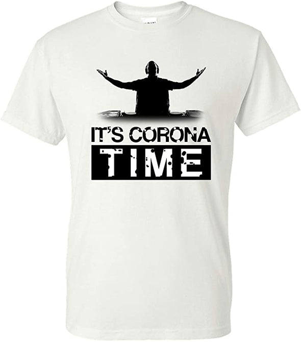 It's Corona Time DJ Coronavirus T-Shirt