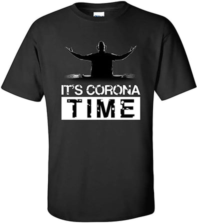 Buy It's Corona Time DJ Coronavirus T-Shirt | Apparelyn