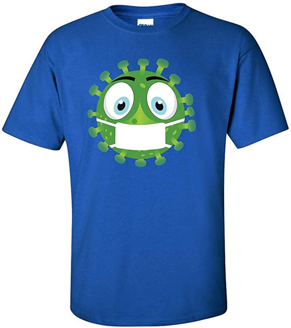Coronavirus with Face Mask T-Shirt