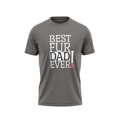 APPARELYN Classy Dog and Owner Outfit T-Shirt - Best Fur Dad Ever Best Fur Baby Pet & Owner Matching Shirts