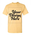 Design Your Own Print Text or Image T-Shirt - 100% Ringspun Cotton