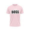 Funny Matching Dog and Owner Outfit T- Shirt - The Boss The Real Boss Pet & Owner Matching Shirts
