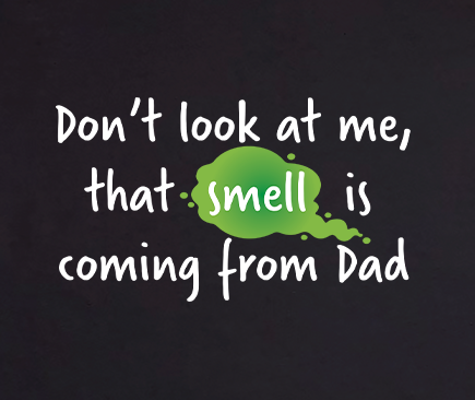 That Smell is Coming From Dad Funny Fart Blame Saying - Baby Onesie