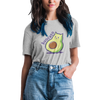 Adorable Cat Avocado Lover Avocato Pun - Adult Humor T-Shirt