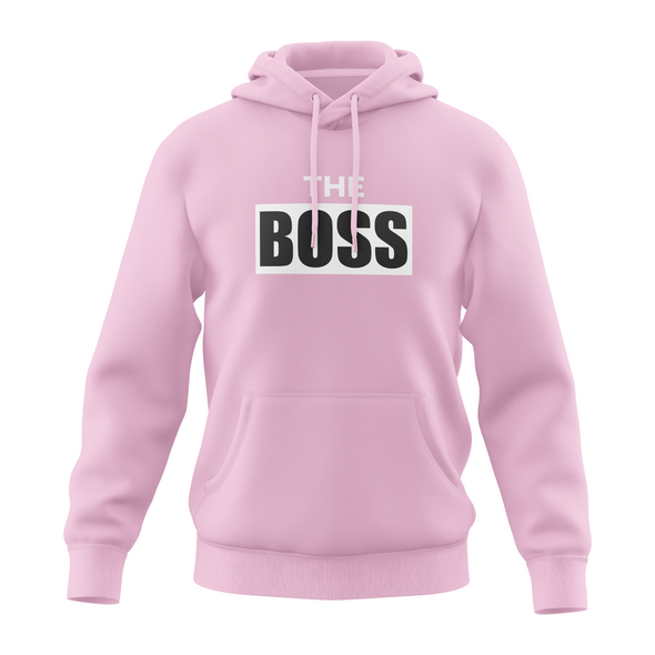 Funny Matching Dog And Owner Outfit Sweater - The Boss The Real Boss Pet & Owner Matching Hoodie Sweatshirt Cute Dog Clothes