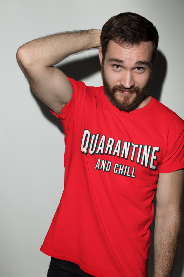 Quarantine Netflix And Chill Funny T-Shirt