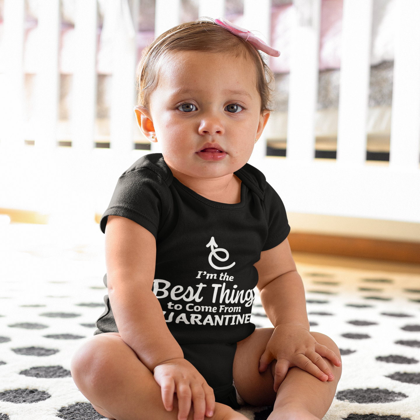 Quarantine 2024 baby onesie
